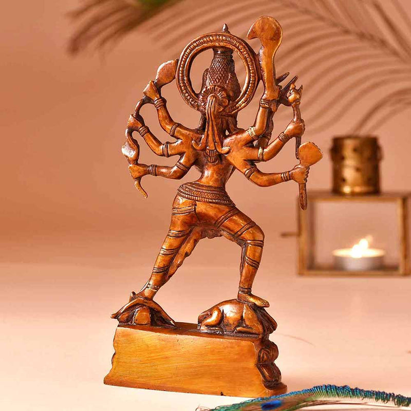 Maa Durga Mahishasur Mardini Idol - Height 7.5 Inch