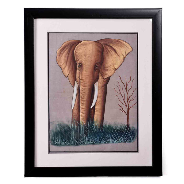 Monstrous Wild Elephant Painting (13.5*16.5 Inches)