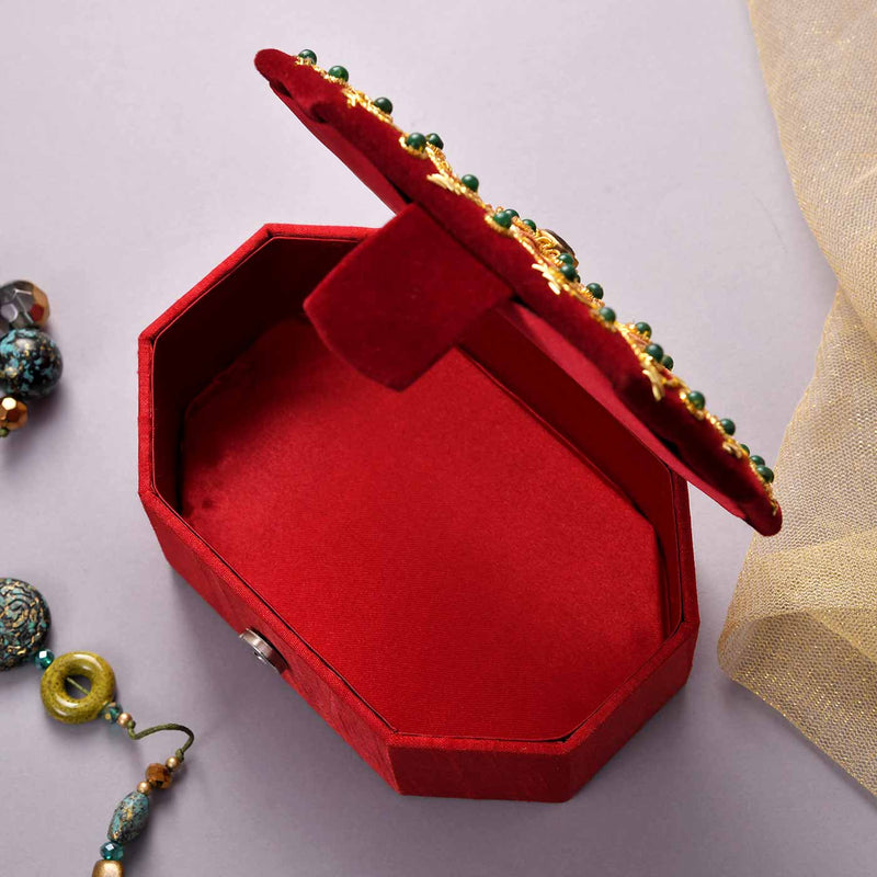 Handcrafted Zari Jewellery Box