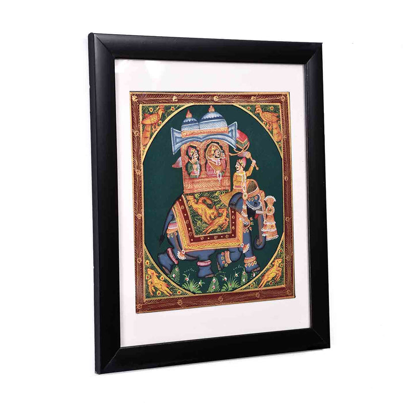 Rajasthani Mughal Painting (11.5*13.5 Inches)