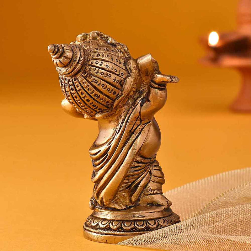 Cheerful Bal Ganesha (5 Inch Height)