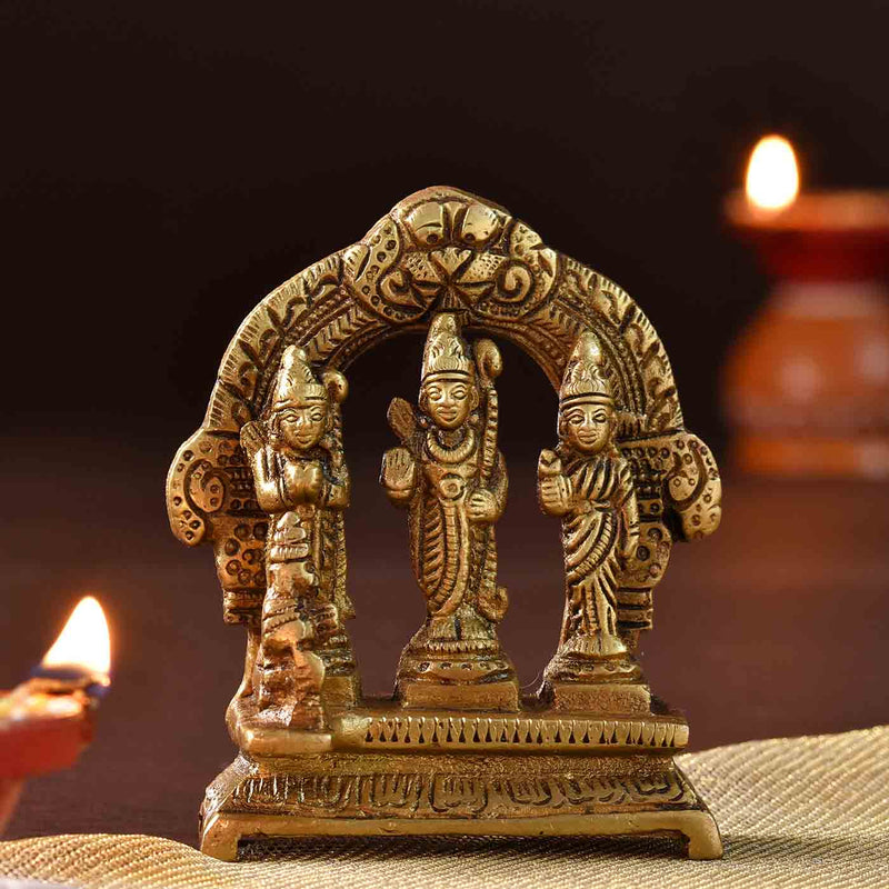 Ramdarbar Brass Idol (3.5 Inch Height)