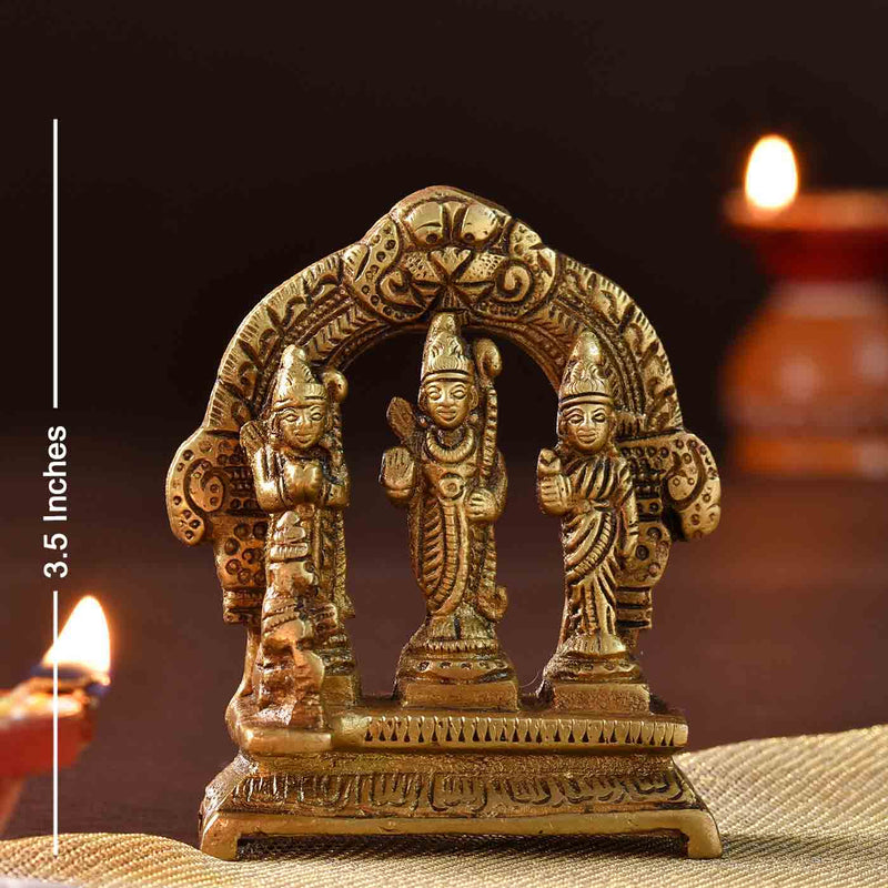 Ramdarbar Brass Idol (3.5 Inch Height)