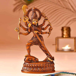 Maa Durga Mahishasur Mardini Idol - Height 7.5 Inch